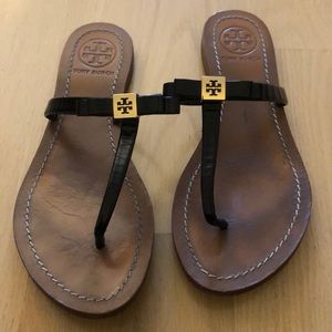 Tory Burch Logo Sandal